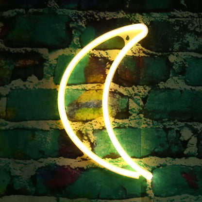LED Neon Desk Lamp - Love Flamingo & Cactus Unicorn